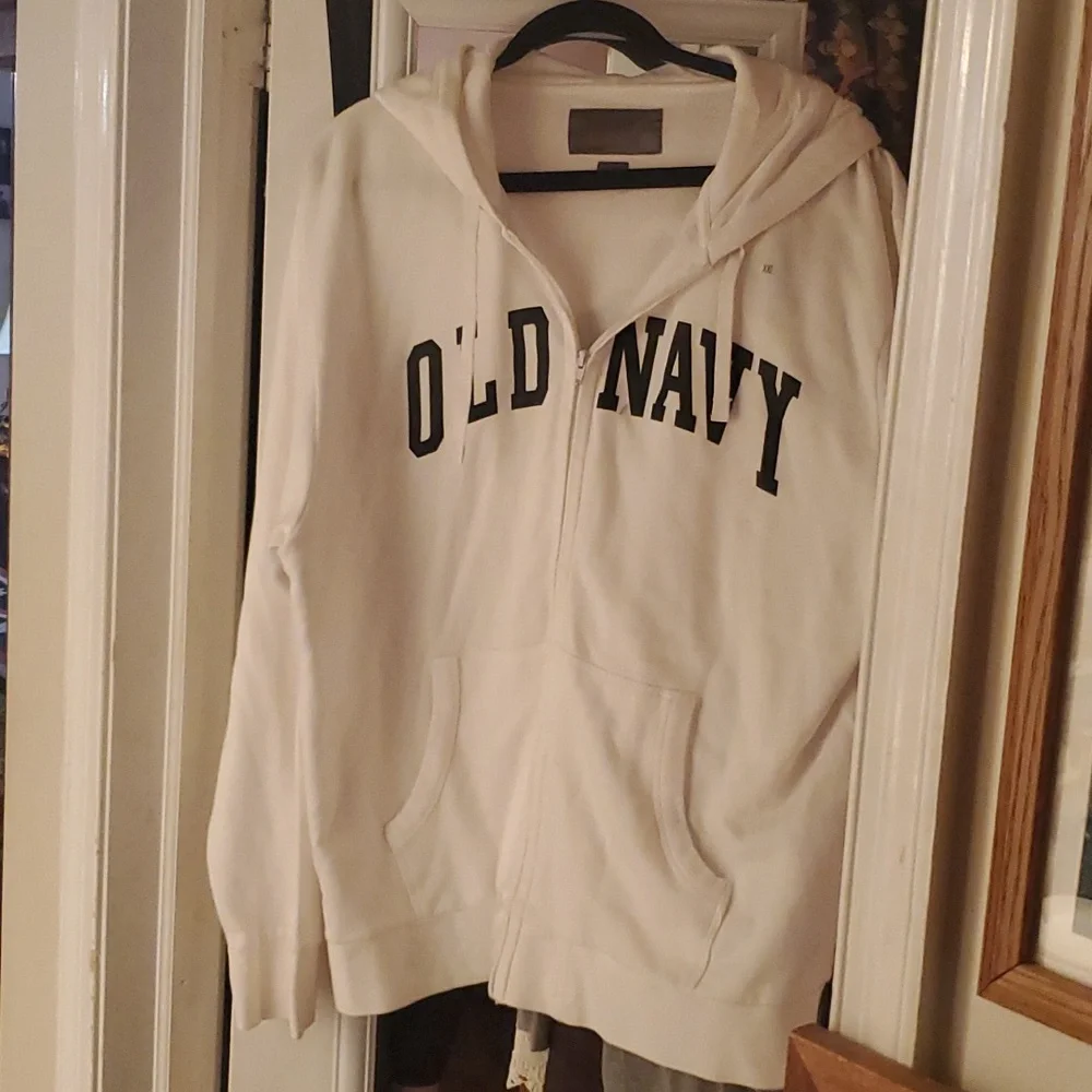 Old Navy Zip Front Hooded Sweatshirt - Picture 1 of 5
